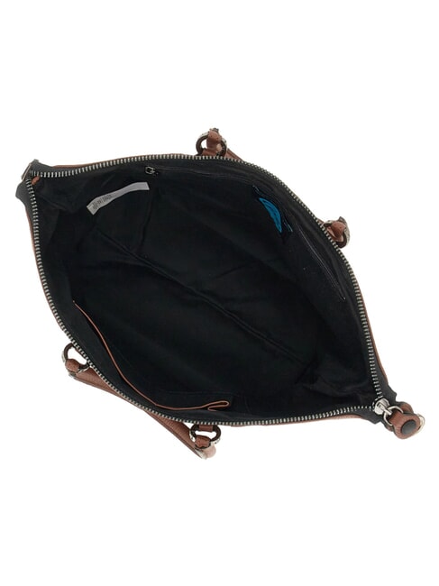 G3 PLUS Grand sac de courses convertible cuir fonc&eacute; - Sacs pour Femme