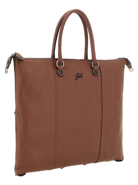 G3 PLUS Grand sac de courses convertible cuir fonc&eacute; - Sacs pour Femme