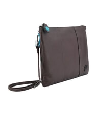 GABS BEYONCE Pochette en cuir de taille moyenne avec bandouli&egrave;re moka - Sacs pour Femme - 2