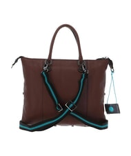 GABS G3 PLUS Sac cabas moyen, convertible cuir fonc&eacute; - Sacs pour Femme - 3