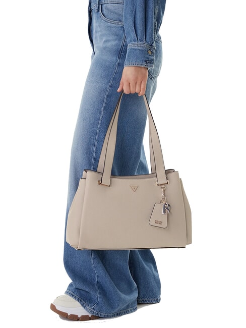 EVIE sac bandouli&egrave;re taupe clair - Sacs pour Femme