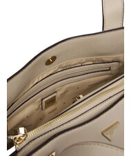 GUESS EVIE sac bandouli&egrave;re taupe clair - Sacs pour Femme - 5