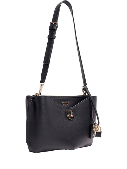 BIANCA sac bandouli&egrave;re NOIR - Sacs pour Femme