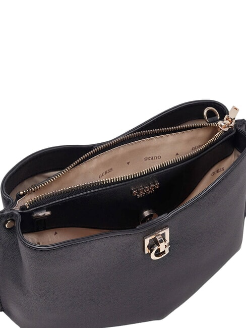 BIANCA sac bandouli&egrave;re NOIR - Sacs pour Femme