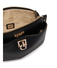 GUESS BIANCA sac bandouli&egrave;re NOIR - Sacs pour Femme - 5
