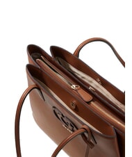 GUESS ISOLA                                    sac &agrave; bandouli&egrave;re COGNAC - Sacs pour Femme - 4