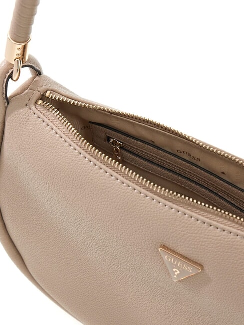DANYA sac bandouli&egrave;re taupe - Sacs pour Femme