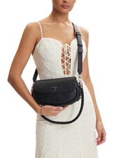 GUESS DANYA Sac bandouli&egrave;re, avec bandouli&egrave;re NOIR - Sacs pour Femme - 2