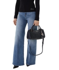 GUESS EVIE Sac &agrave; main avec bandouli&egrave;re amovible NOIR - Sacs pour Femme - 2