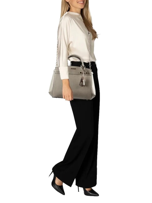 MELINDA Sac &agrave; main avec bandouli&egrave;re taupe clair - Sacs pour Femme