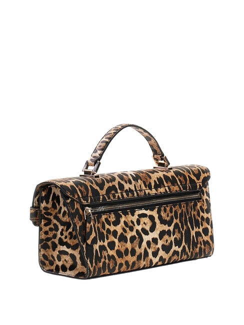 CIRENA Sac &agrave; main avec bandouli&egrave;re l&eacute;opard - Sacs pour Femme