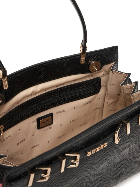 DOVIE Sac &agrave; main avec bandouli&egrave;re NOIR - Sacs pour Femme