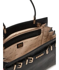 GUESS DOVIE Sac &agrave; main avec bandouli&egrave;re NOIR - Sacs pour Femme - 5