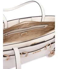 GUESS DOVIE sac bandouli&egrave;re OFFWHITE - Sacs pour Femme - 4