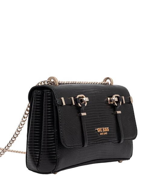 LEONA sac bandouli&egrave;re NOIR - Sacs pour Femme