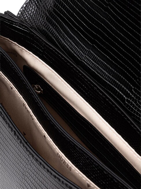 LEONA sac bandouli&egrave;re NOIR - Sacs pour Femme