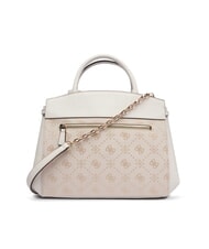 GUESS MELINDA Sac &agrave; main avec bandouli&egrave;re logo blanc cass&eacute; - Sacs pour Femme - 3