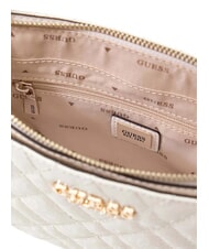 GUESS ISEMAY Mini sac bandouli&egrave;re OFFWHITE - Sacs pour Femme - 3