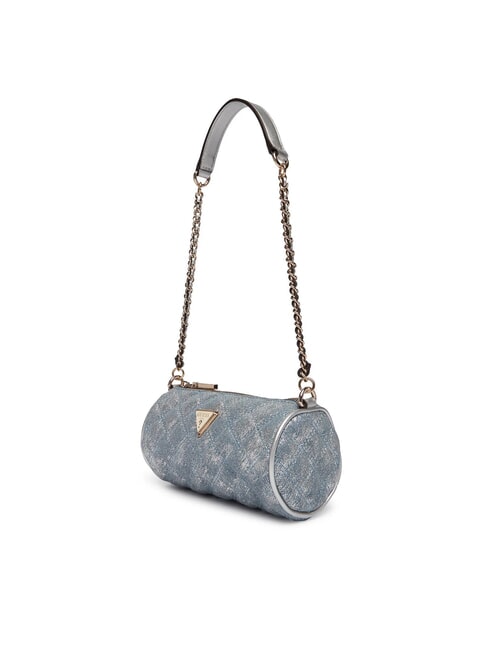 GIULLY 2 Mini sac bandouli&egrave;re denim m&eacute;tallis&eacute; - Sacs pour Femme
