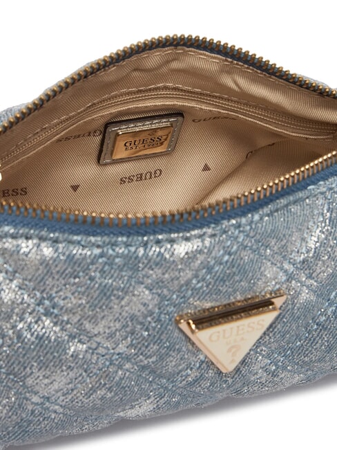 GIULLY 2 Mini sac bandouli&egrave;re denim m&eacute;tallis&eacute; - Sacs pour Femme