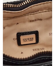 GUESS LIBBY sac bandouli&egrave;re NOIR - Sacs pour Femme - 5