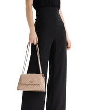 GUESS ISEMAY sac bandouli&egrave;re moka p&acirc;le - Sacs pour Femme - 2