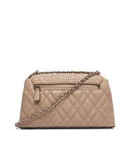 GUESS ISEMAY sac bandouli&egrave;re moka p&acirc;le - Sacs pour Femme - 3