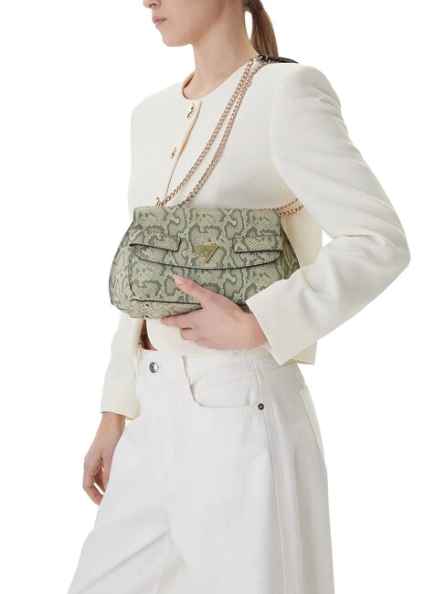 SERENOVA Mini sac bandouli&egrave;re sauge claire multi - Sacs pour Femme