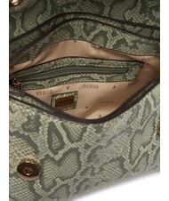 GUESS SERENOVA Mini sac bandouli&egrave;re sauge claire multi - Sacs pour Femme - 4