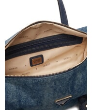 GUESS KASSIE Sac &agrave; main avec bandouli&egrave;re jeans - Sacs pour Femme - 4