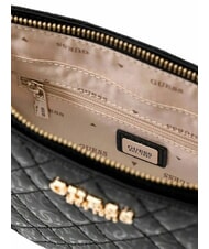 GUESS ISEMAY Mini sac bandouli&egrave;re NOIR - Sacs pour Femme - 3
