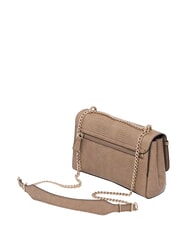 GUESS LEONA sac bandouli&egrave;re BEIGE - Sacs pour Femme - 3
