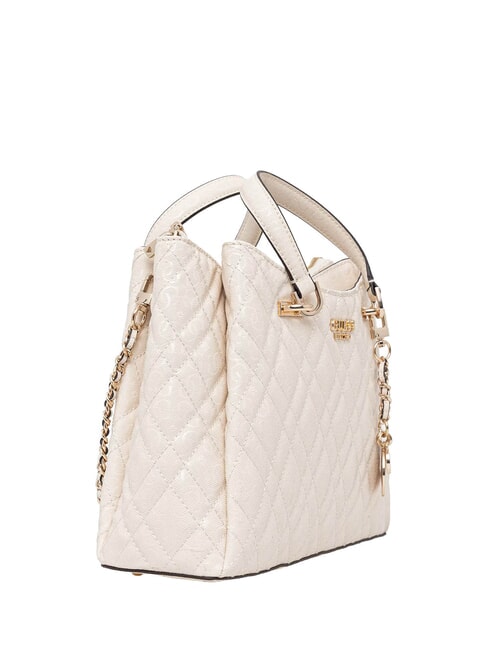 ISEMAY Sac &agrave; main avec bandouli&egrave;re OFFWHITE - Sacs pour Femme