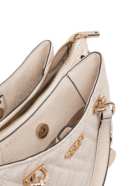 ISEMAY Sac &agrave; main avec bandouli&egrave;re OFFWHITE - Sacs pour Femme