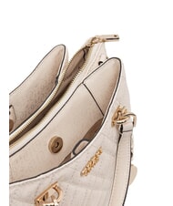 GUESS ISEMAY Sac &agrave; main avec bandouli&egrave;re OFFWHITE - Sacs pour Femme - 4