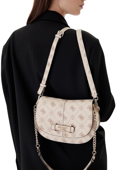 CARRIE Sac bandouli&egrave;re, avec bandouli&egrave;re logo vanille - Sacs pour Femme