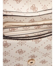 GUESS CARRIE Sac bandouli&egrave;re, avec bandouli&egrave;re logo vanille - Sacs pour Femme - 4