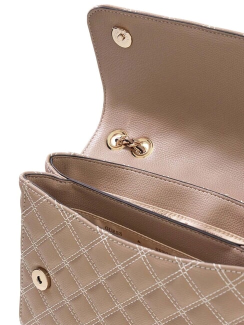 GIULLY2 Sac bandouli&egrave;re / sac port&eacute; travers moka p&acirc;le - Sacs pour Femme