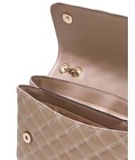 GUESS GIULLY2 Sac bandouli&egrave;re / sac port&eacute; travers moka p&acirc;le - Sacs pour Femme - 3