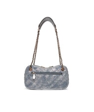 GUESS GIULLY2 sac bandouli&egrave;re denim m&eacute;tallis&eacute; - Sacs pour Femme - 3