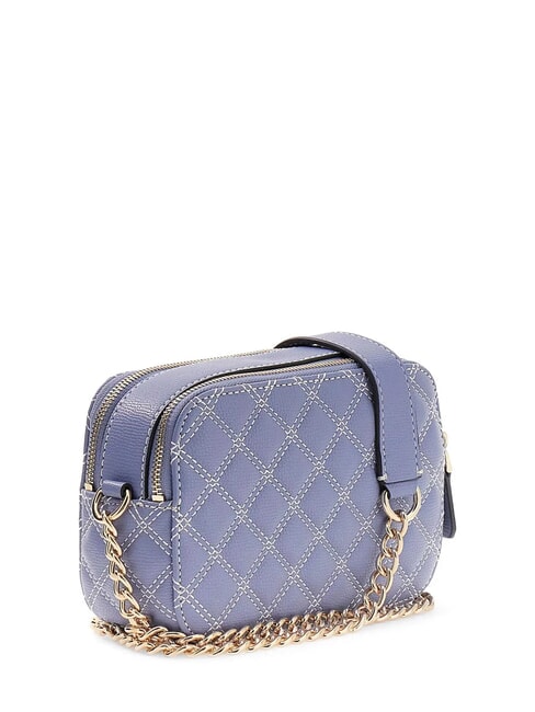 GIULLY2 Mini sac bandouli&egrave;re gris bleu - Sacs pour Femme