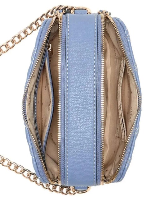 GIULLY2 Mini sac bandouli&egrave;re gris bleu - Sacs pour Femme