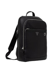 GUESS MONACO Sac &agrave; dos en cuir NOIR - Sacs &agrave; dos pour l'&Eacute;cole & les Loisirs - 3