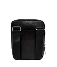 GUESS MONACO Mini sac en cuir NOIR - Sacs en Bandouli&egrave;res pour Homme - 3