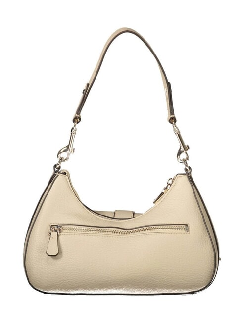 JESSA Sac bandouli&egrave;re Hobo taupe - Sacs pour Femme