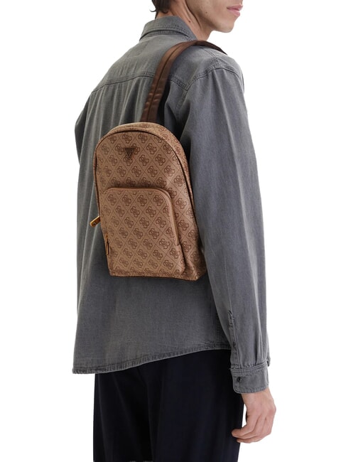 MILANO 4G Sac &agrave; dos beige / marron - Sacs &agrave; dos pour l'&Eacute;cole & les Loisirs
