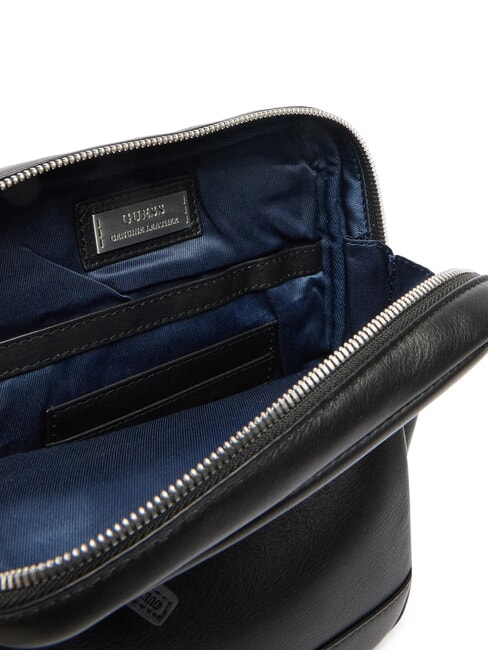 MONACO sac en cuir NOIR - Sacs en Bandouli&egrave;res pour Homme