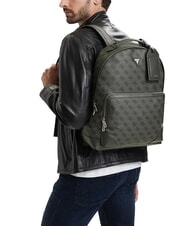 GUESS MILANO2 Sac &agrave; dos noir/anthracite - Sacs &agrave; dos pour l'&Eacute;cole & les Loisirs - 4