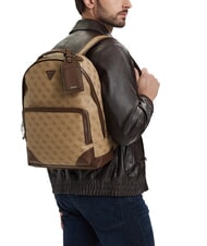 GUESS MILANO2 Sac &agrave; dos beige/cognac - Sacs &agrave; dos pour l'&Eacute;cole & les Loisirs - 4