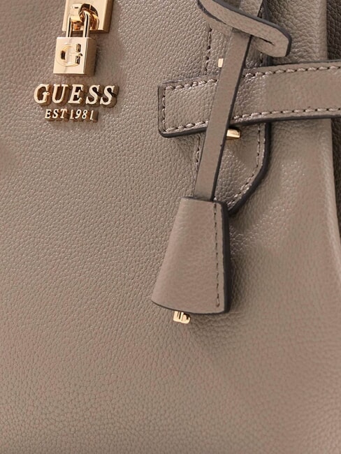 YESBA sac bandouli&egrave;re taupe fonc&eacute; - Sacs pour Femme